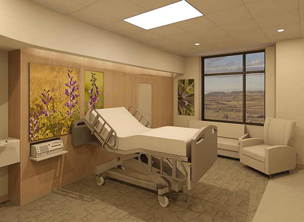 CCMH inpatient room redesign details