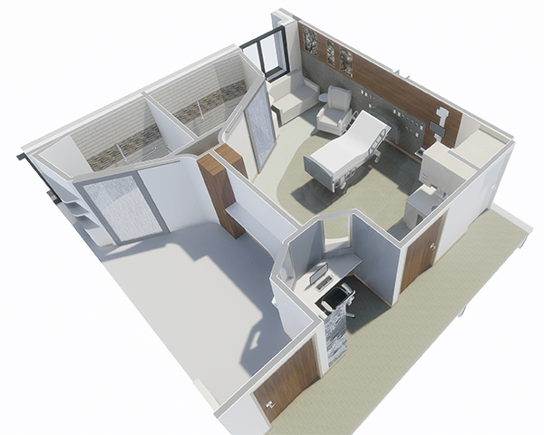 CCMH inpatient room redesign details