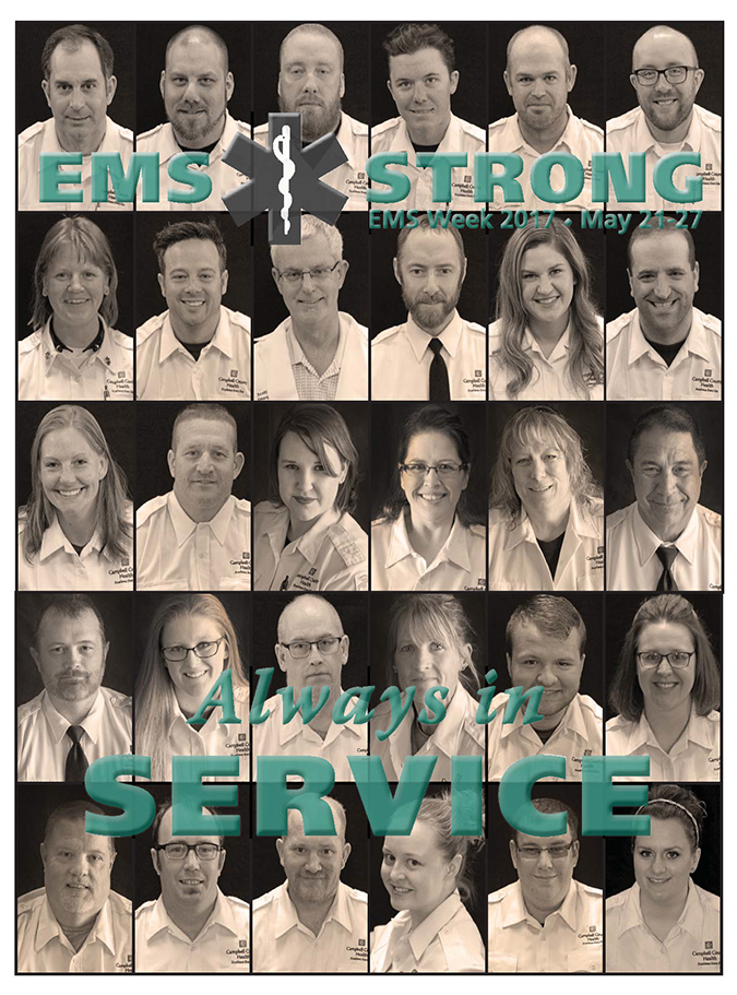 The Face of EMS for EMS Week 2017