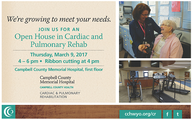 CCH CCMH Cardiac Rehabilitation Open House in Gillette, Wyoming